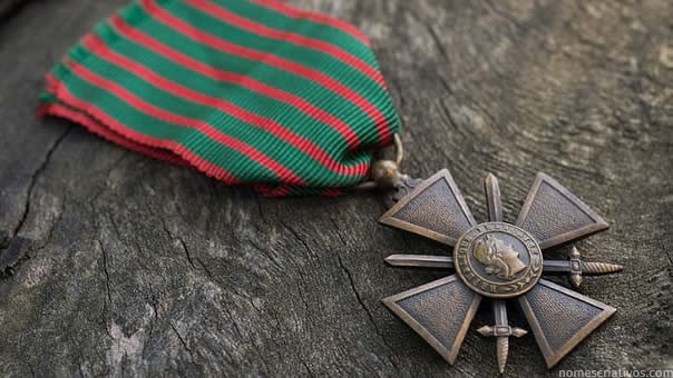 Nomes Medalhas Guerra