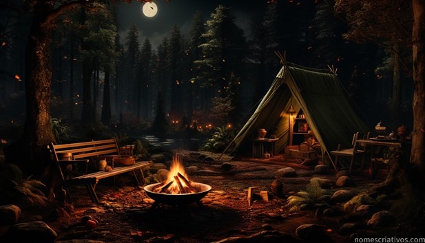 Nomes acampamentos recreativos