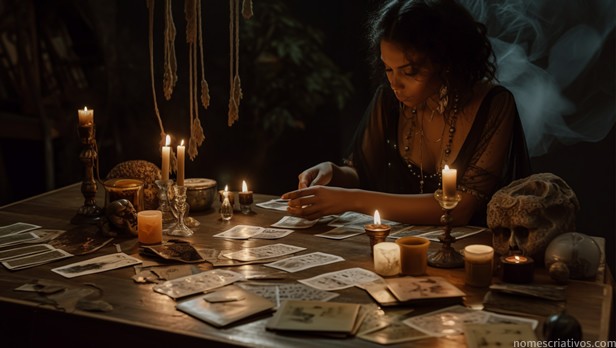 Nomes alelier cartas tarot