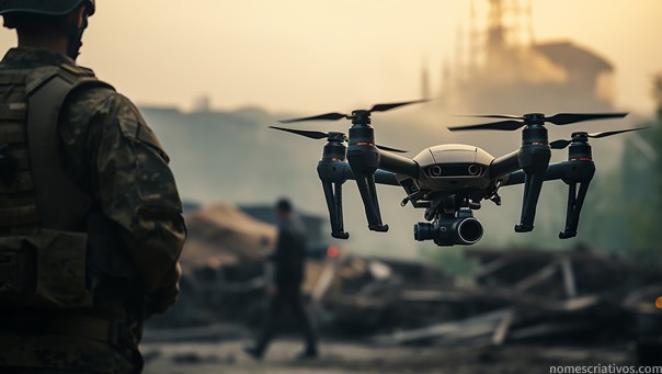 Nomes drones militar