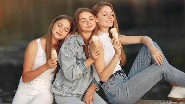 Nomes trio amigas