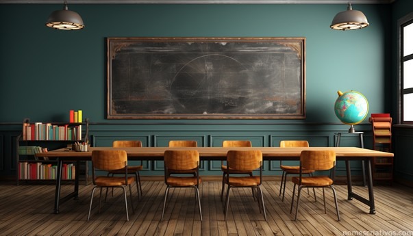 Nomes salas aula