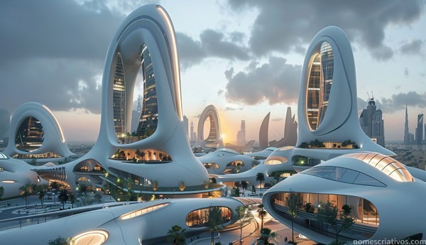Nomes edificios futuristas