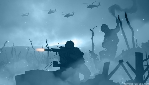 Nomes grupos esquadroes guerra