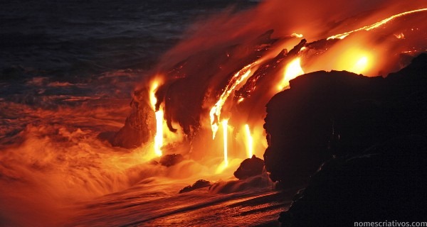 Lava magma