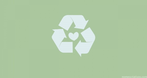 Nomes reciclagem