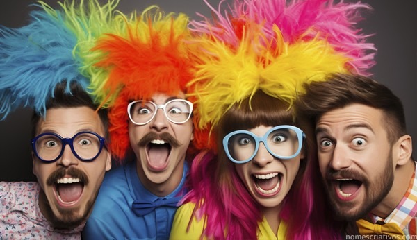 Nomes grupo amigos loucos