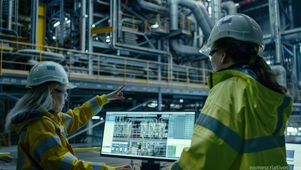 Nomes projetos industriais