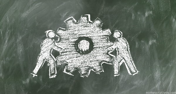 Nomes trabalho equipe