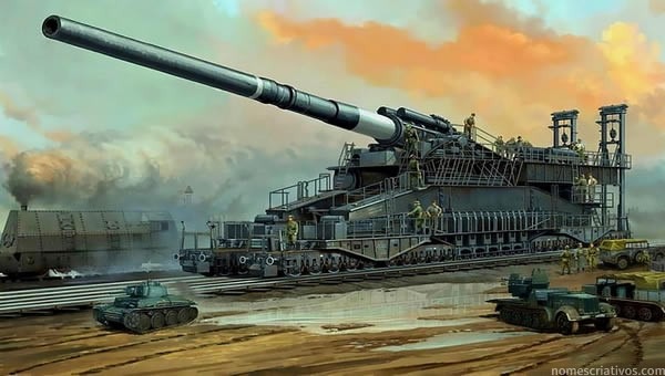 Nomes artilharia longo alcance