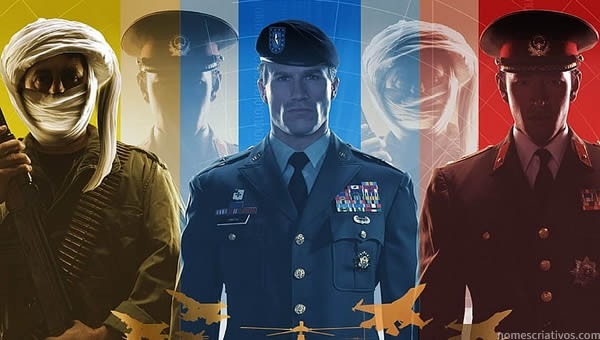 Nomes comandantes militar