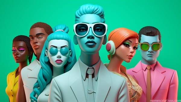 Nomes grupos sociais