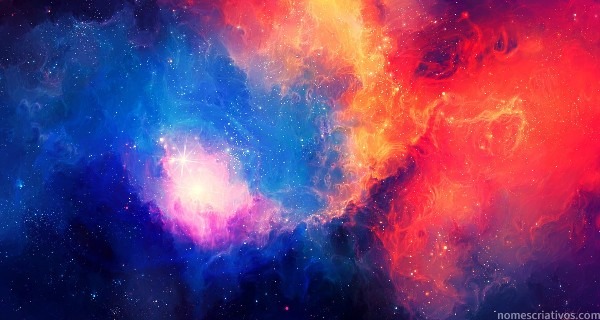 Nomes inspirados cosmos