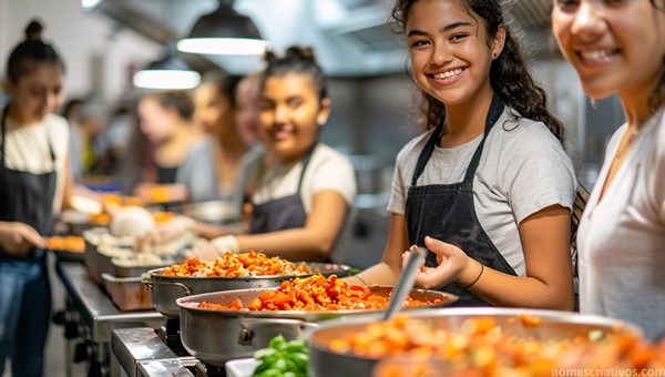 Nomes grupos culinaria