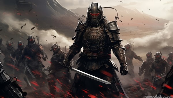 Nomes guerreiros ferozes