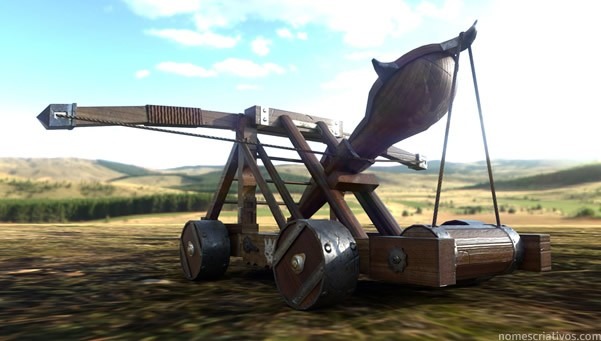 Nomes catapultas