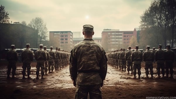 Nomes formacoes militar