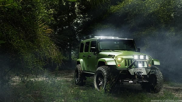 Nomes jeeps
