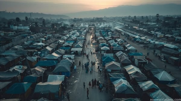 Nomes campos refugiados