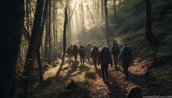 Nomes grupos exploradores