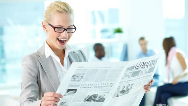 Nomes jornais empresa