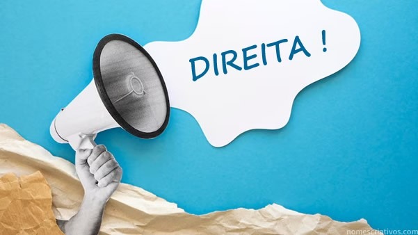 Nomes slogans direita