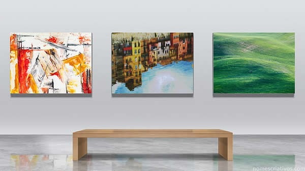 Nomes exposicoes arte