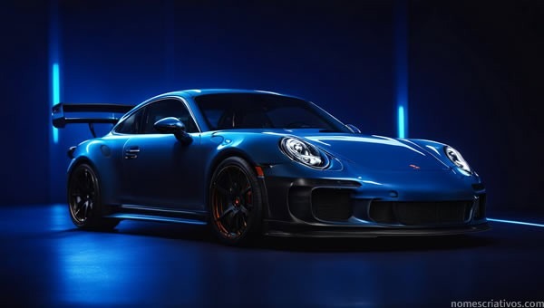 Nomes carros azul
