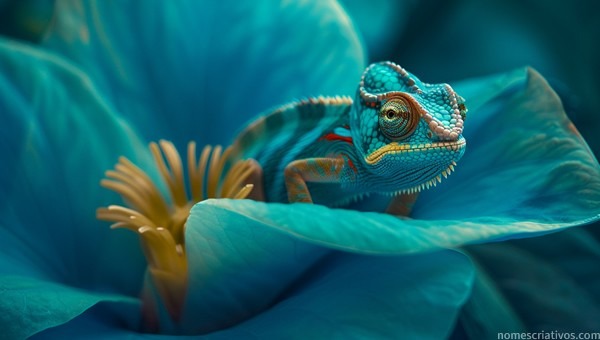 Nomes animais azul