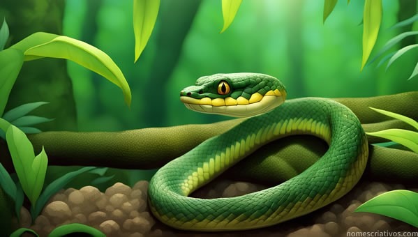 Nomes animais verdes