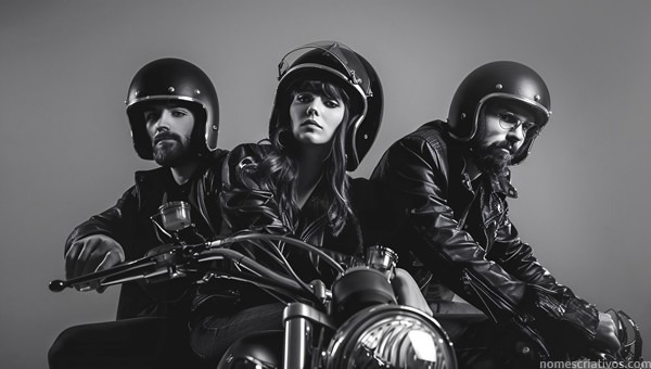 Nomes grupo motoqueiros