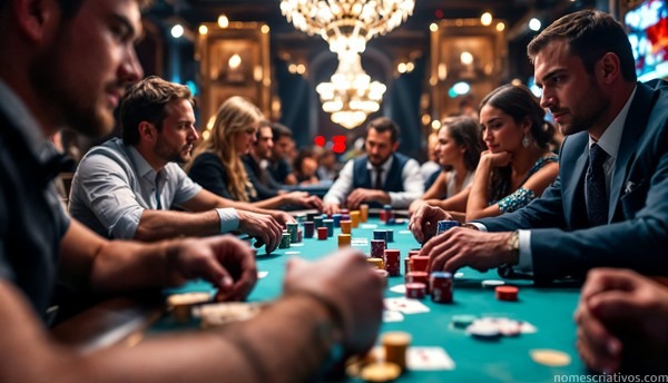 Nomes torneio poker
